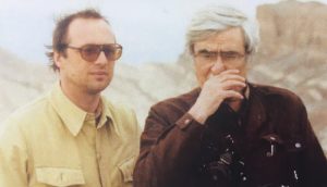 Lorenzo Fonda insieme ad Alberto Burri