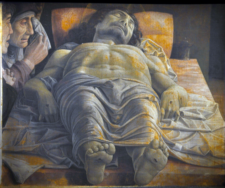 Andrea Mantegna, "Ciristo morto"