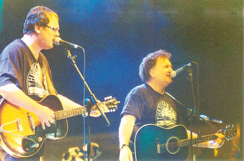 Marco Macchiarini con Zucchero in concerto