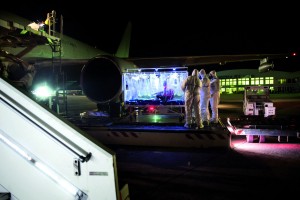 La partenza di Fabrizio Pulvirenti dalla Sierra Leone (foto Emergency)