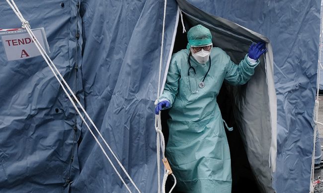 Brescia, Coronavirus: check point sanitario a pronto soccorso